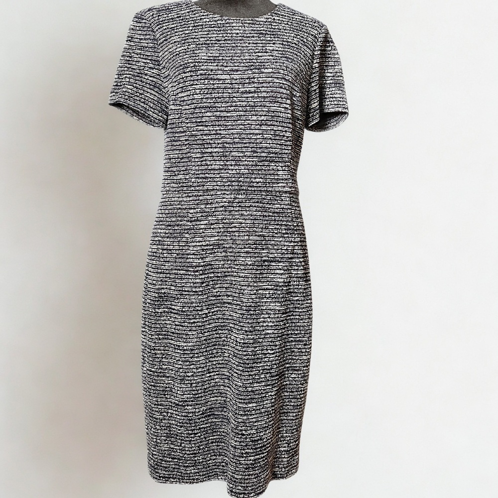 “NEW” Strata Knit Dress — Timeless Texture, Modern Grace